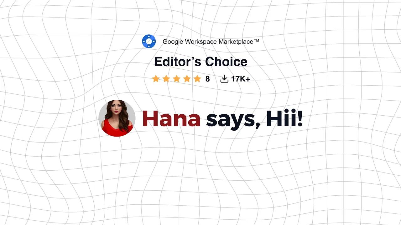 Meet Hana: Your AI Team Assistant for Google Chat